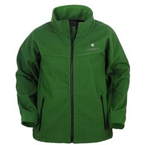 Boys luckybums green soft shell jacket
